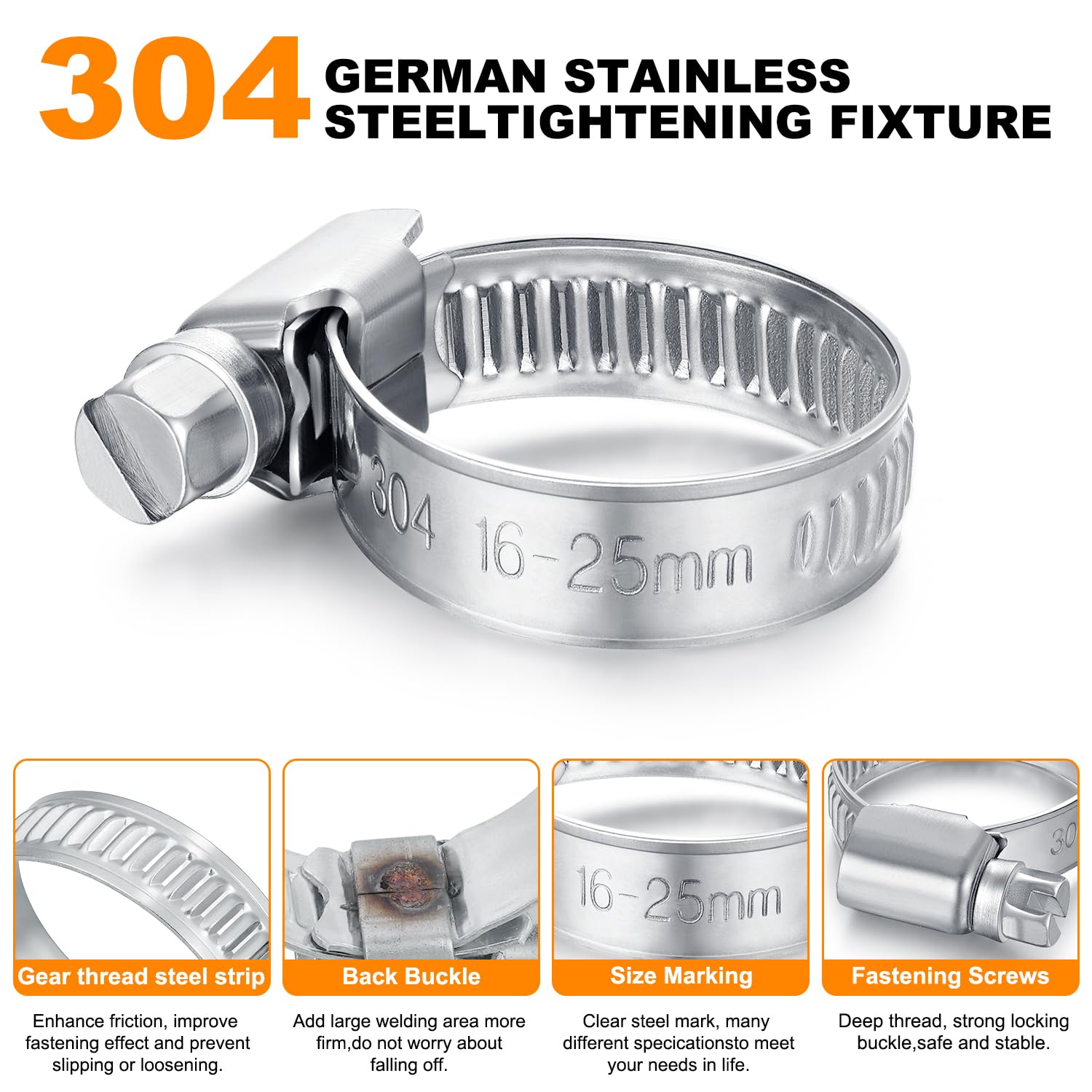 SIGURANTA hose barb connector in 58-3 brass for durable outdoor connections