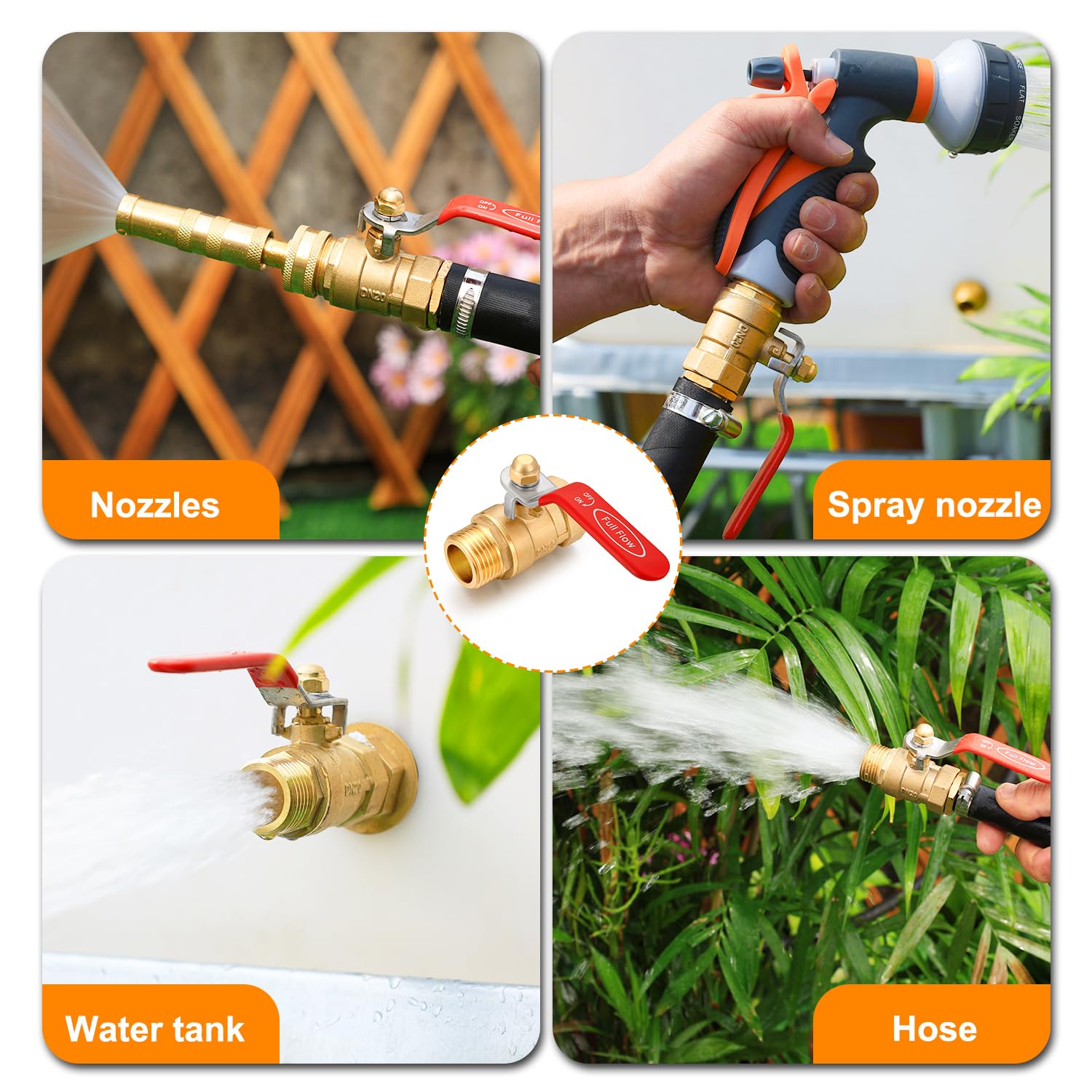 SIGURANTA included rubber rings and anti leak tape for quick setup