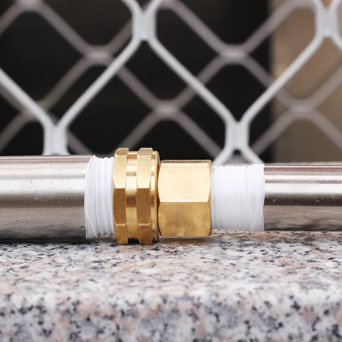 SIGURANTA three-pack garden hose adapters for flexible setups