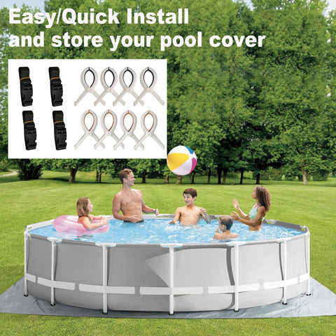 SIHAIAN pool cover clip demonstrates large clamping space