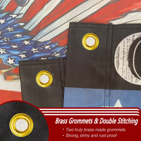 Siixoi American eagle flag design for patriotic display