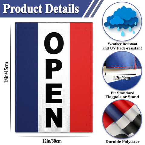 Siixoi Open Sign UV-resistant colors stay bright over time