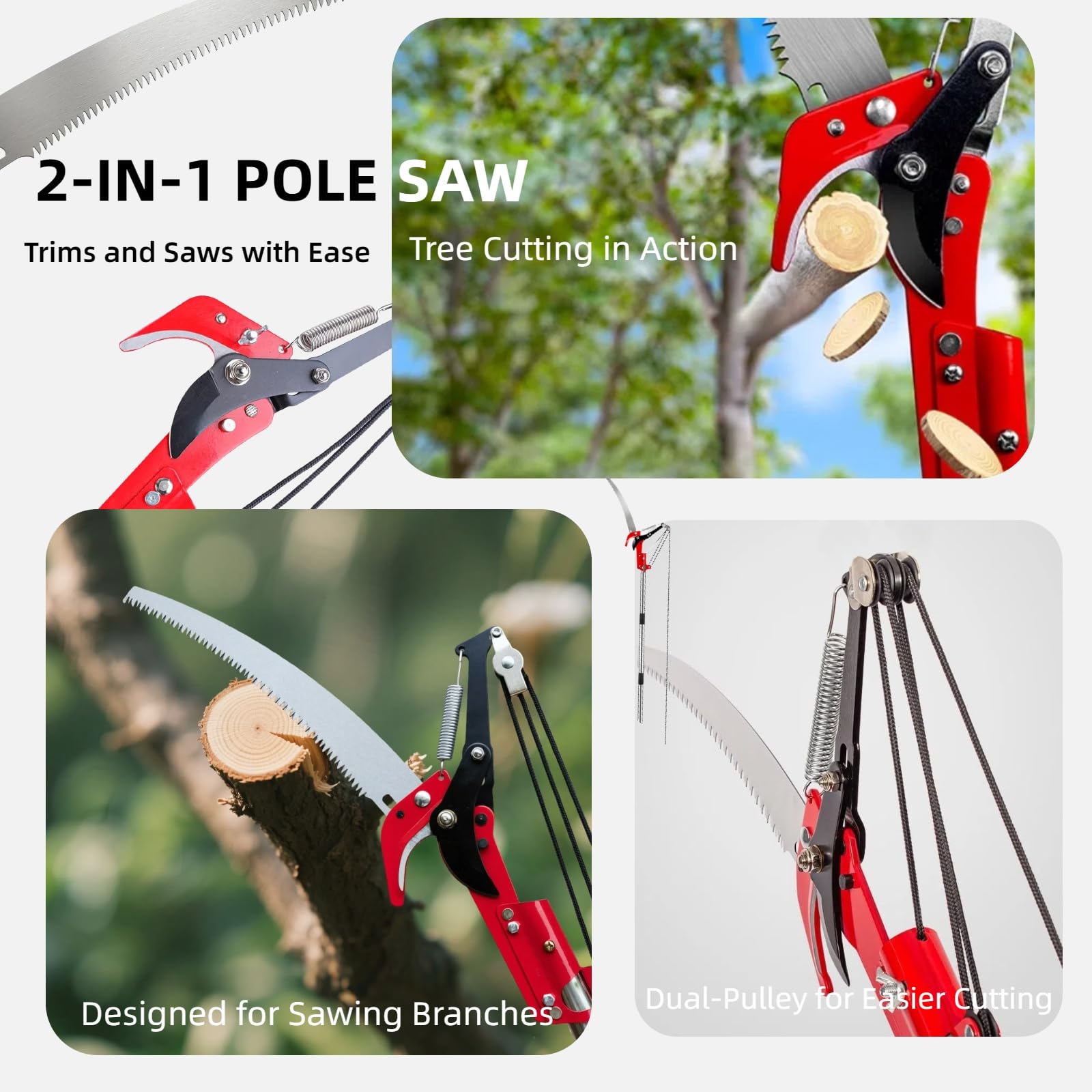 Silanit stainless steel pruning saw resists rust for long-lasting garden use.