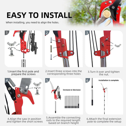 Silanit versatile kit handles pruning, thinning, and quick yard cleanups.