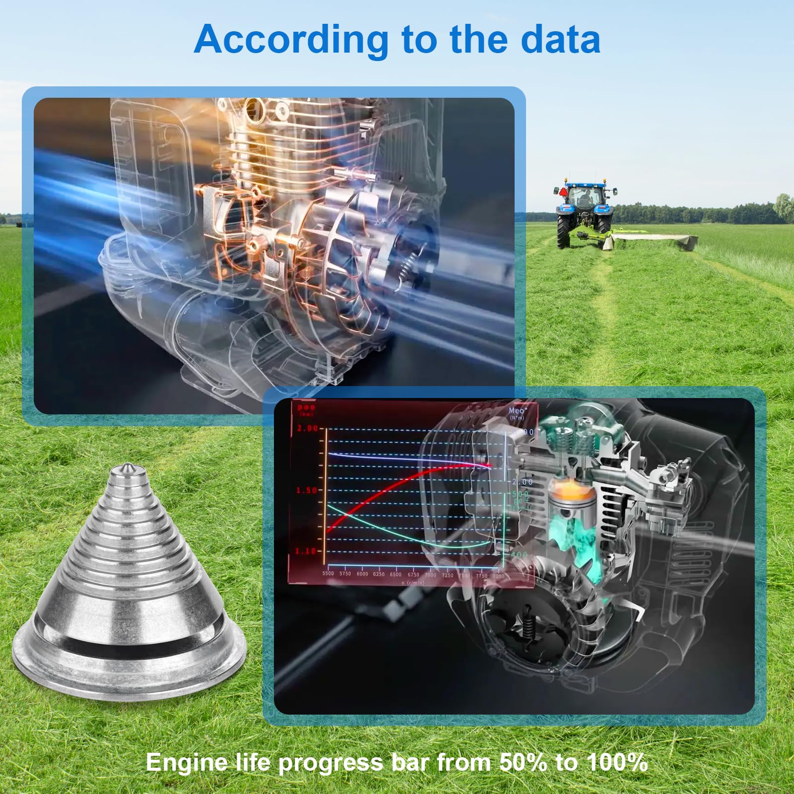 Silcpall affordable premium balancer for regular mower maintenance