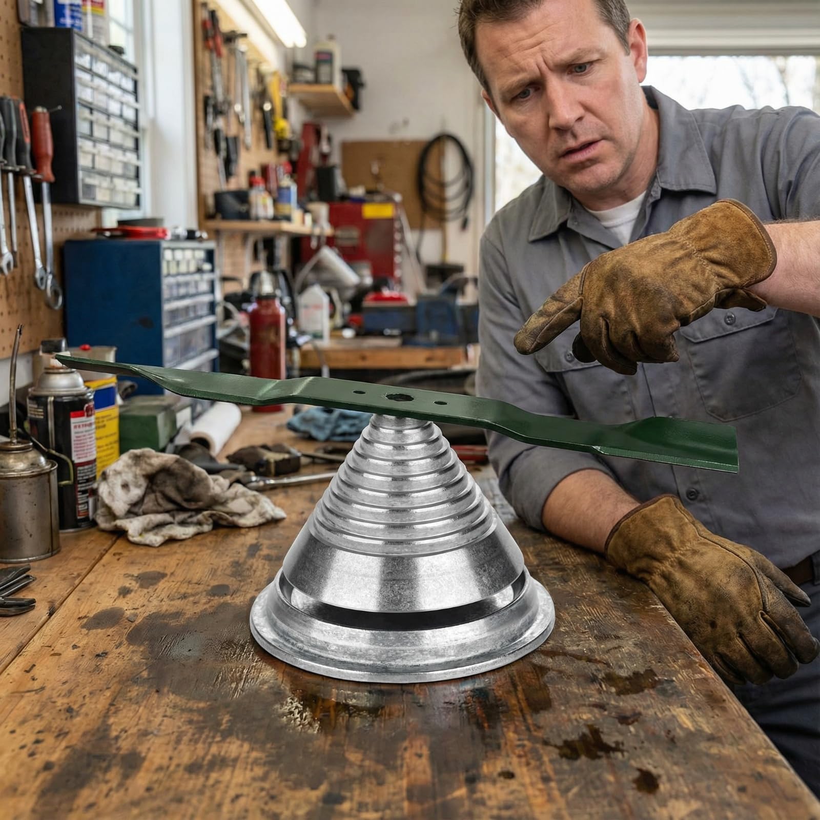 Silcpall zinc alloy balancer highlighting durable, rust-resistant build