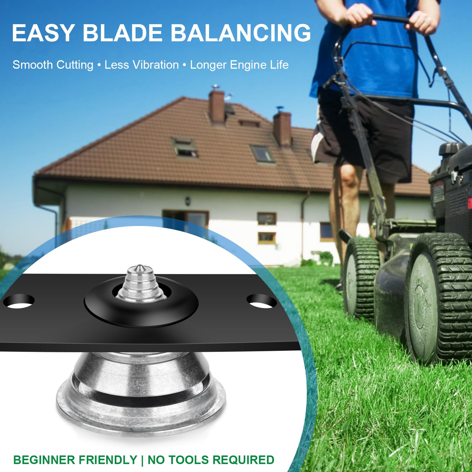 Silcpall balancer used after sharpening to check balance