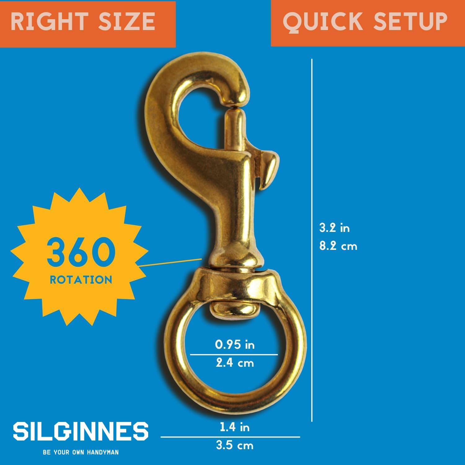 Silginnes flag clips come with a full warranty for peace of mind.