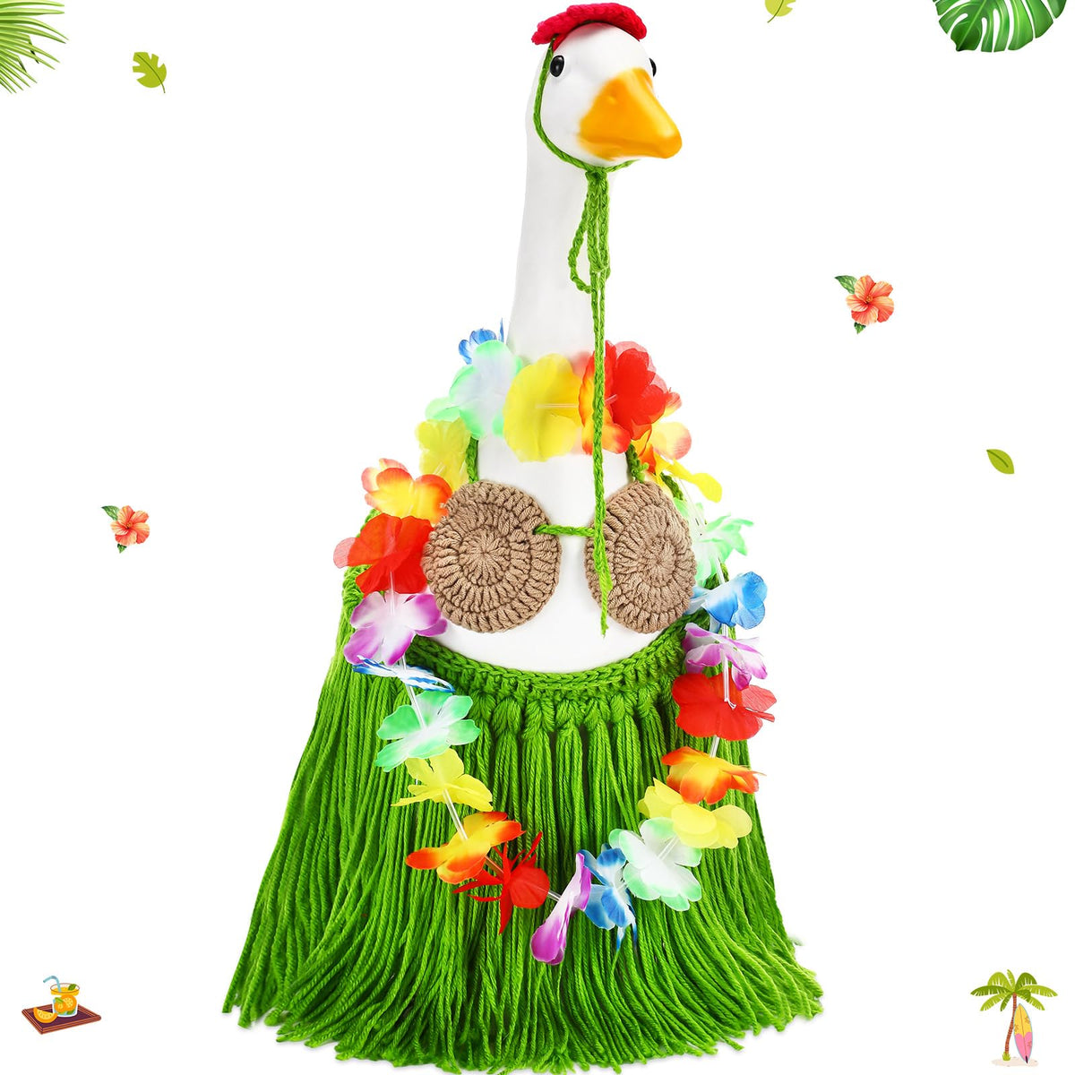 Silicherry goose summer bikini set brightens lawn for festive garden gatherings