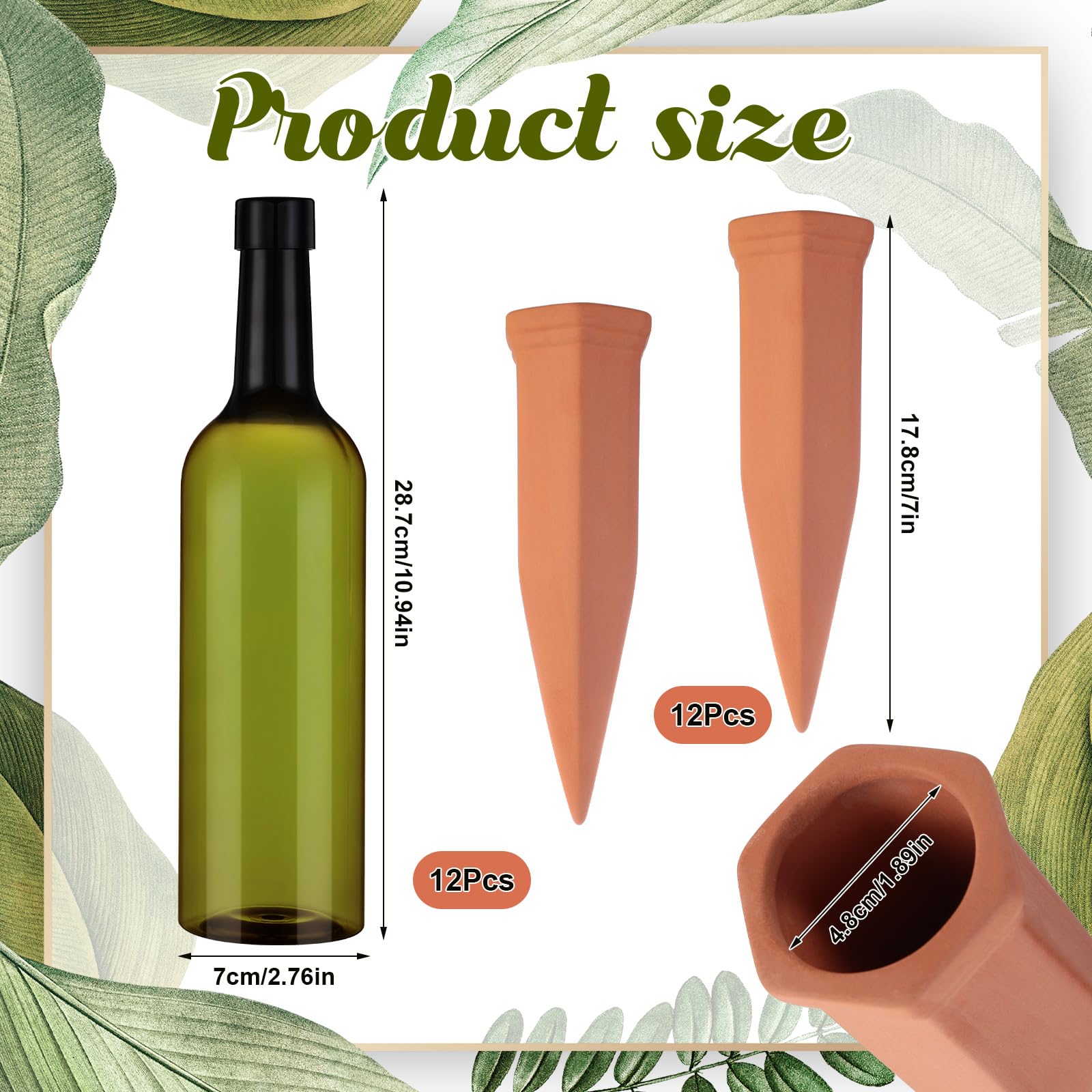 SiliFine dark green bottle showing translucent reservoir for monitoring.