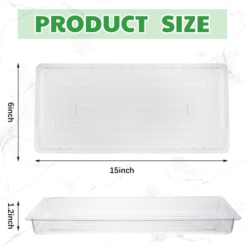 SiliFine heavy-duty PP plastic saucer sturdy tray for busy plant setups.