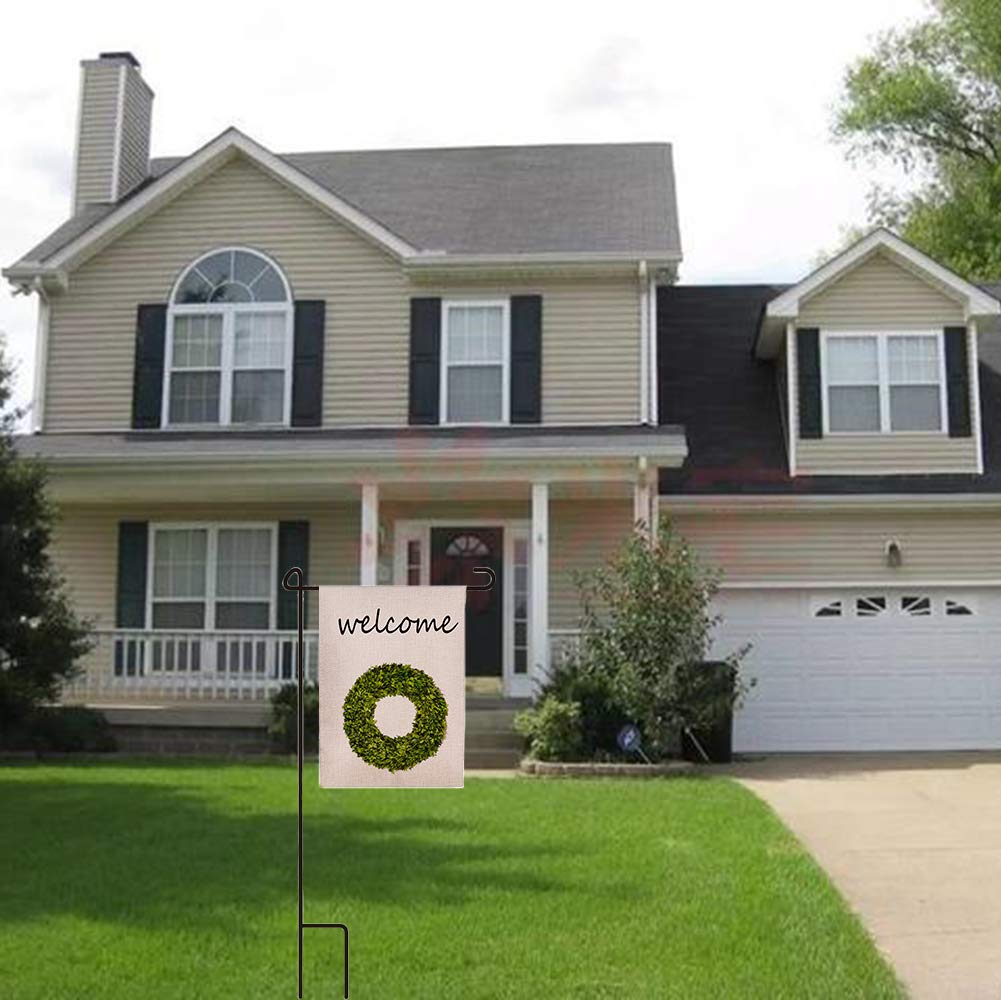 Silintion outdoor flag holder kit is ideal for lawn, garden, or patio decor.