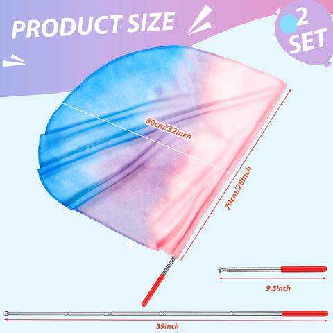 Silipull purple praise dance flag for vivid choreography and worship