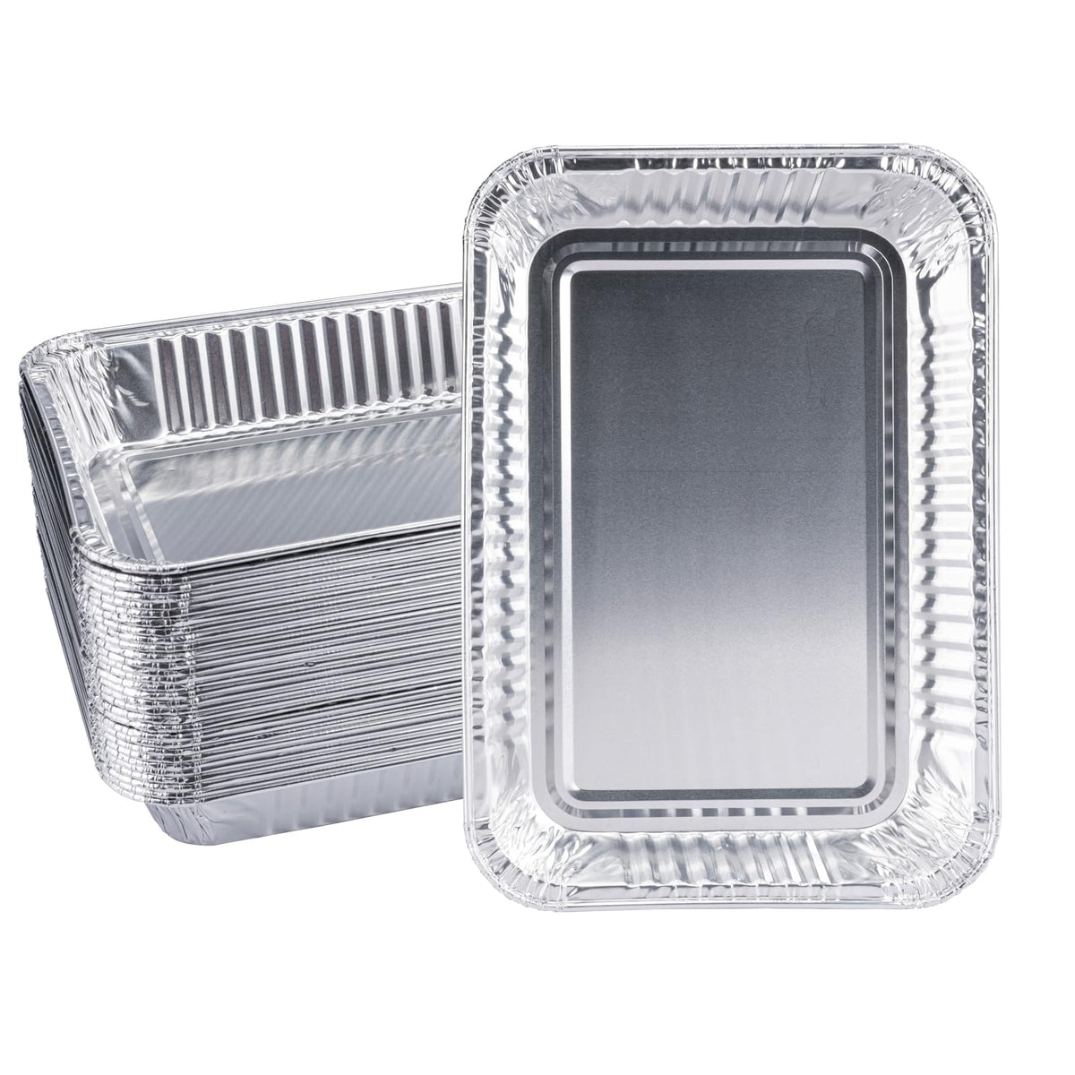 SilvaKoon Grill Drip Pans universal compatibility with Weber grills for cleaner grilling
