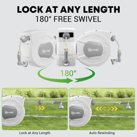 SILVEL slow-return system minimizes abrupt recoil