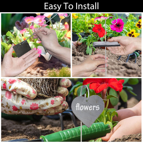Pack of 20 plant label hooks for expansive labeling projects