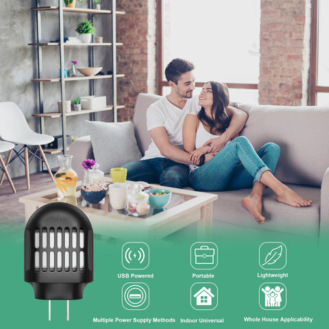 Simashts Mosquito Repeller provides up to 20 feet of protection around the outlet