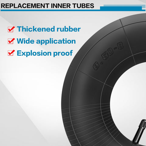 SIMEIQI 16x6.50-8 tube with rugged wall for shock absorption