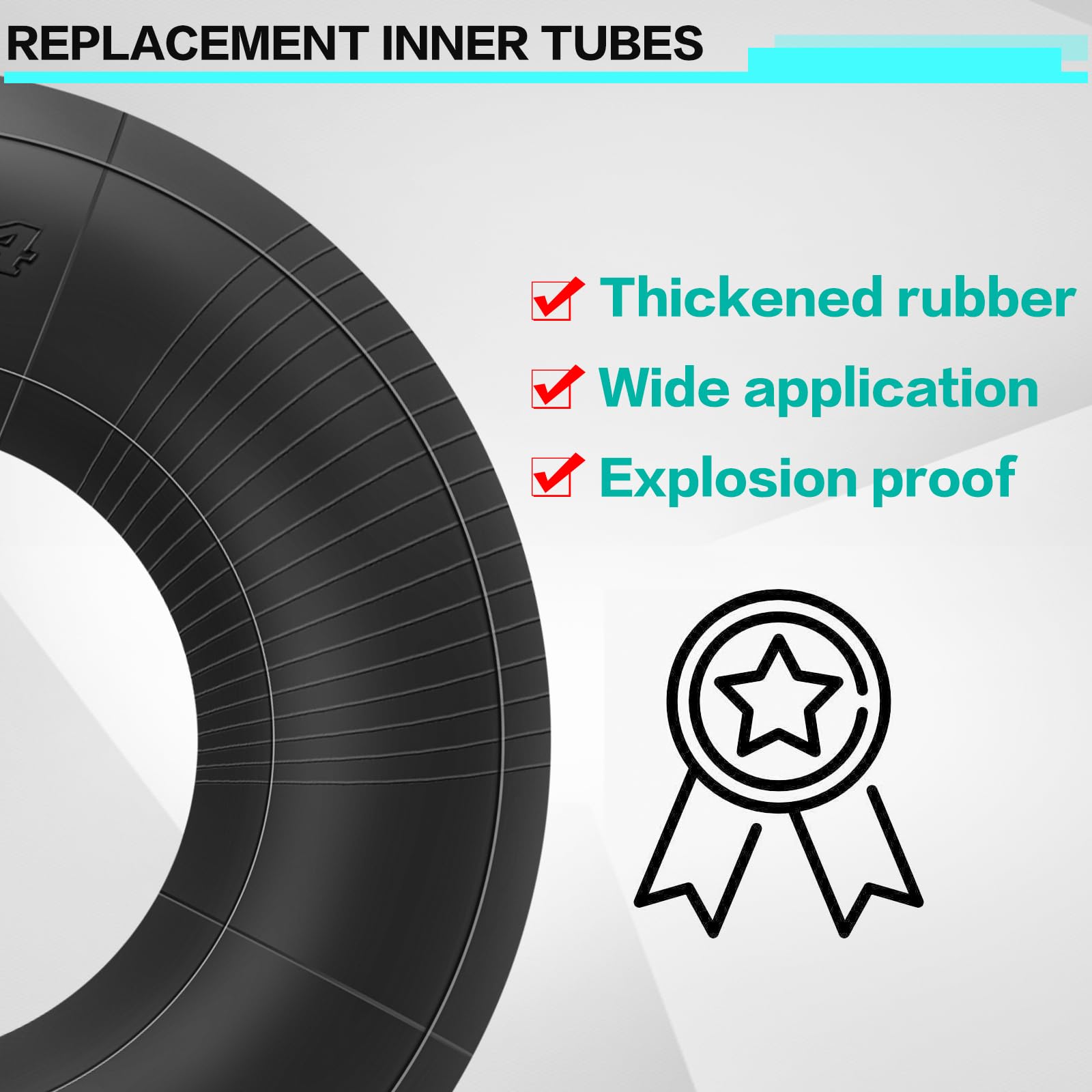 SIMEIQI natural rubber tube with aging resistance for long-term performance.