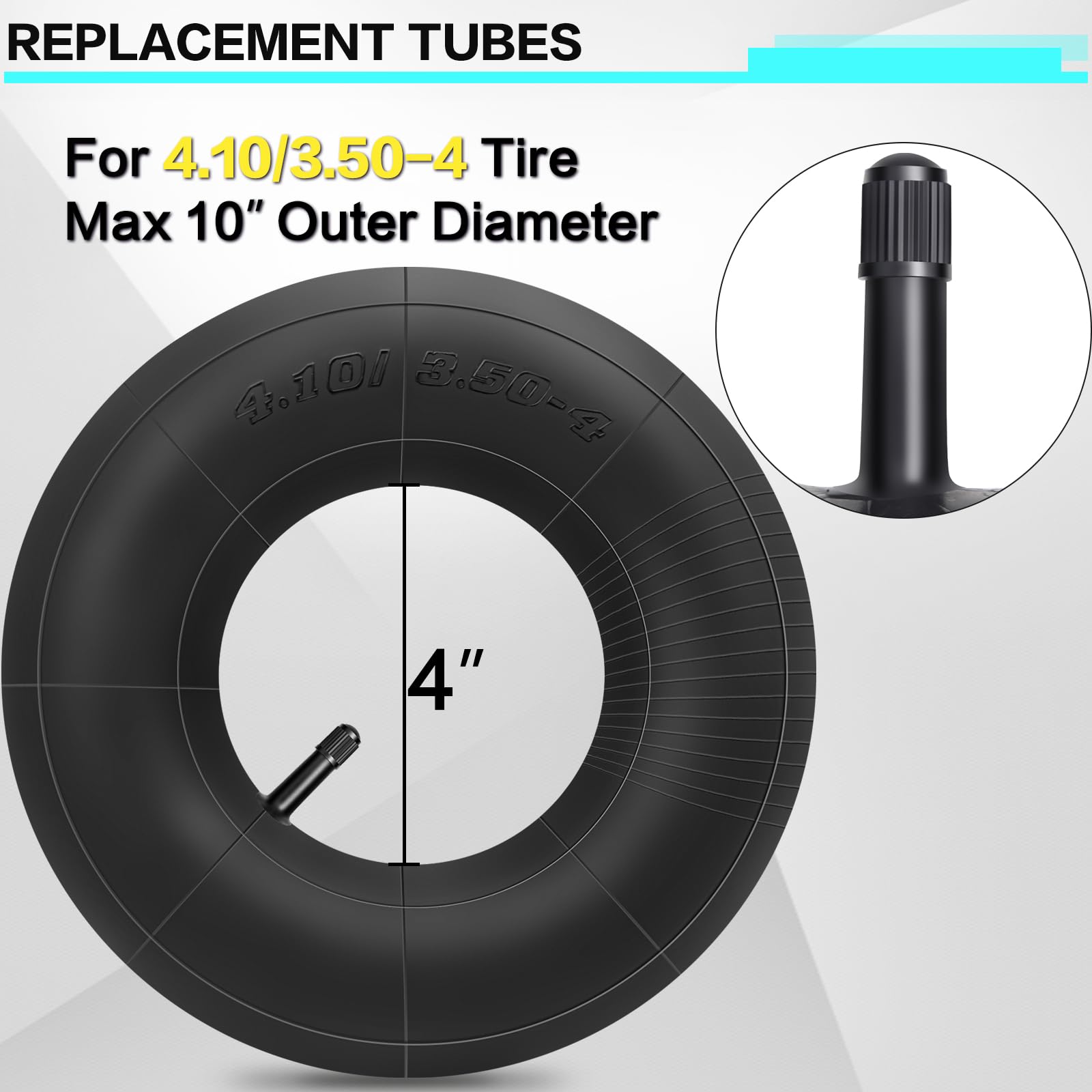 SIMEIQI replacement inner tube helps save costs by avoiding full tire replacement.