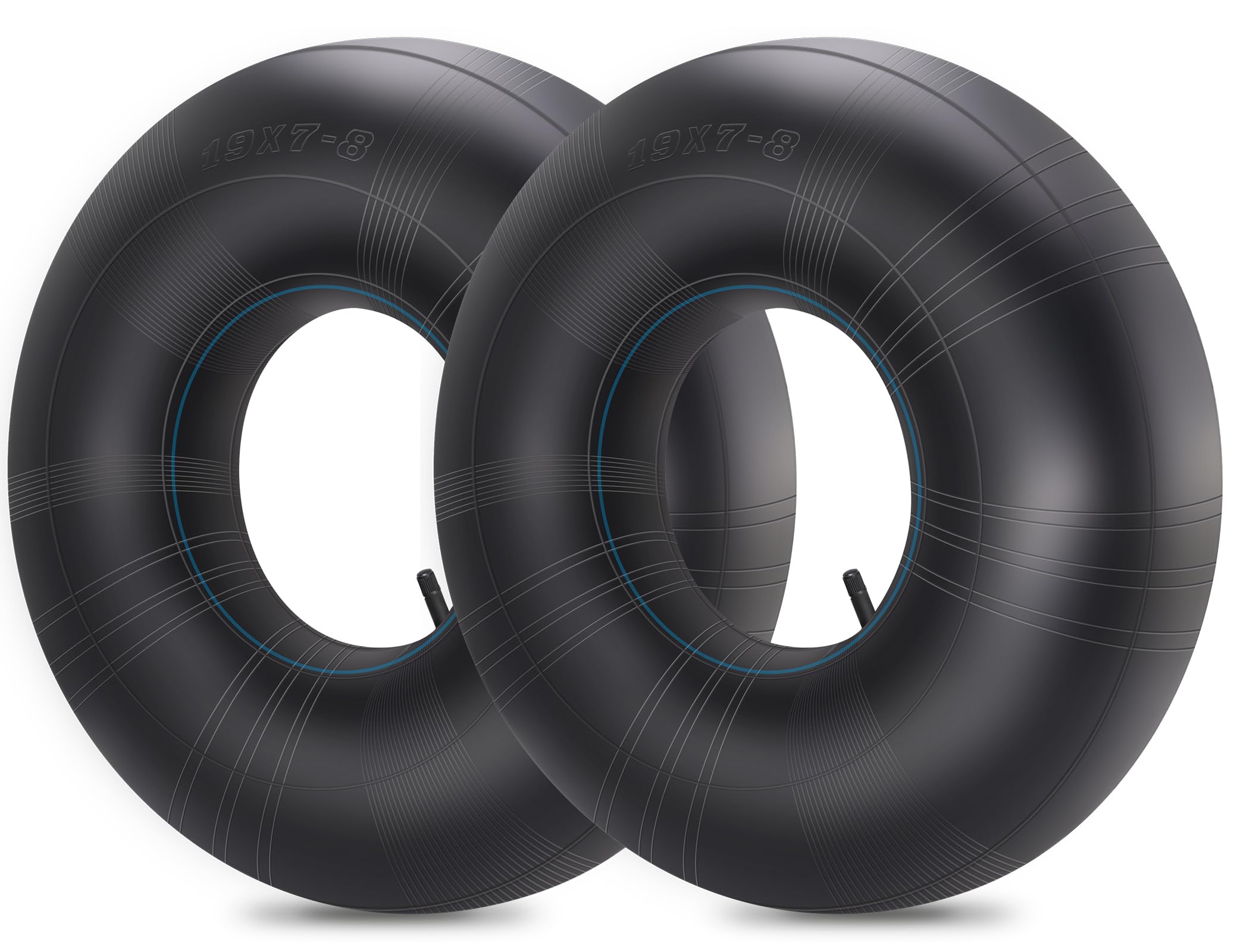 SIMEIQI tire inner tube with TR13 valve for 20x8-8 and 20x10-8, durable.