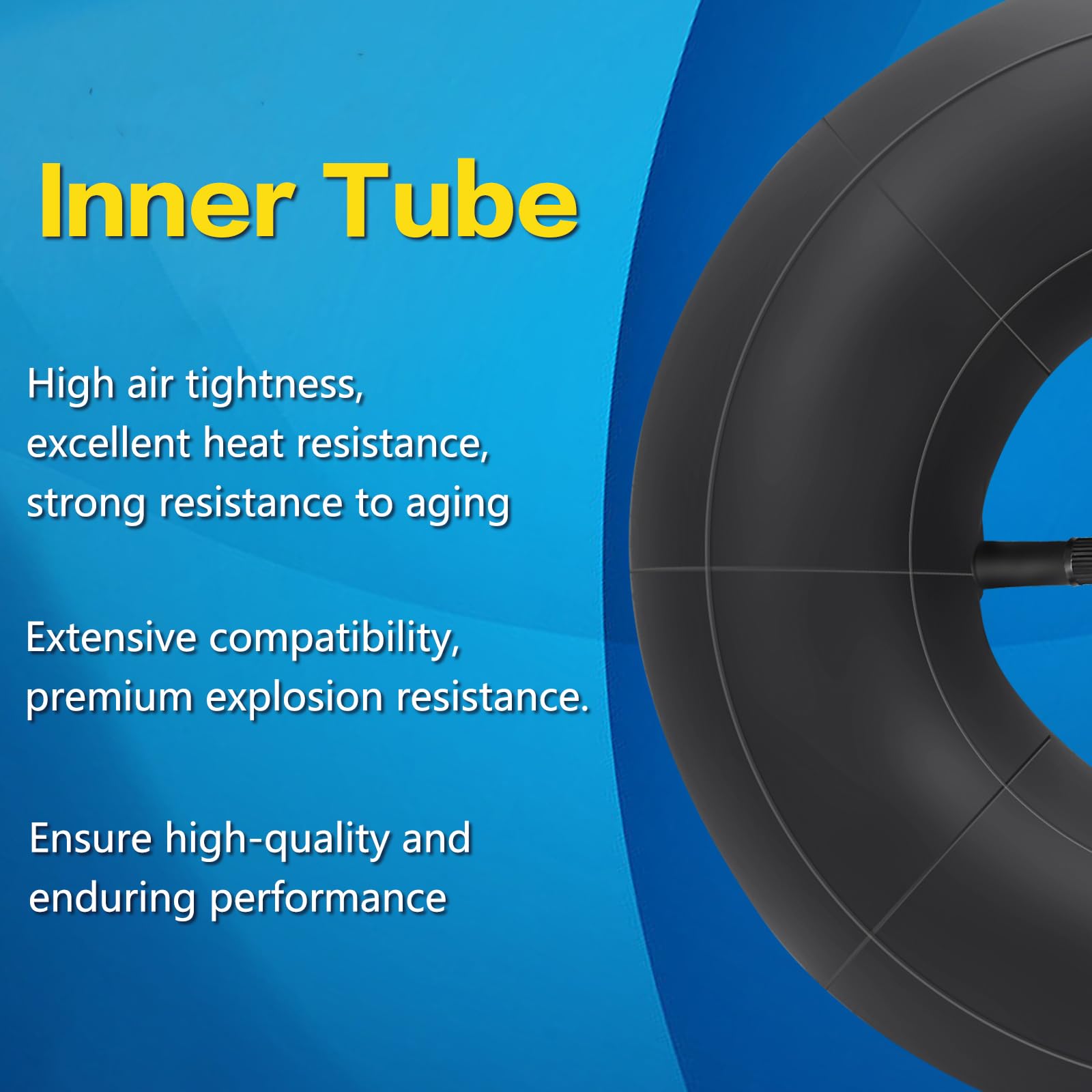 SIMEIQI yard trailer inner tube for broad equipment compatibility