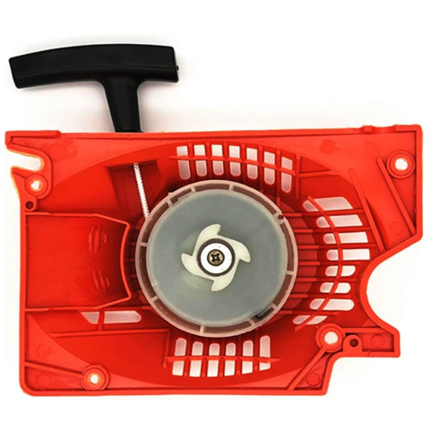 Simkfosh recoil pull-starter assembly for 45cc-52cc-58cc chainsaws showing reliable starts.