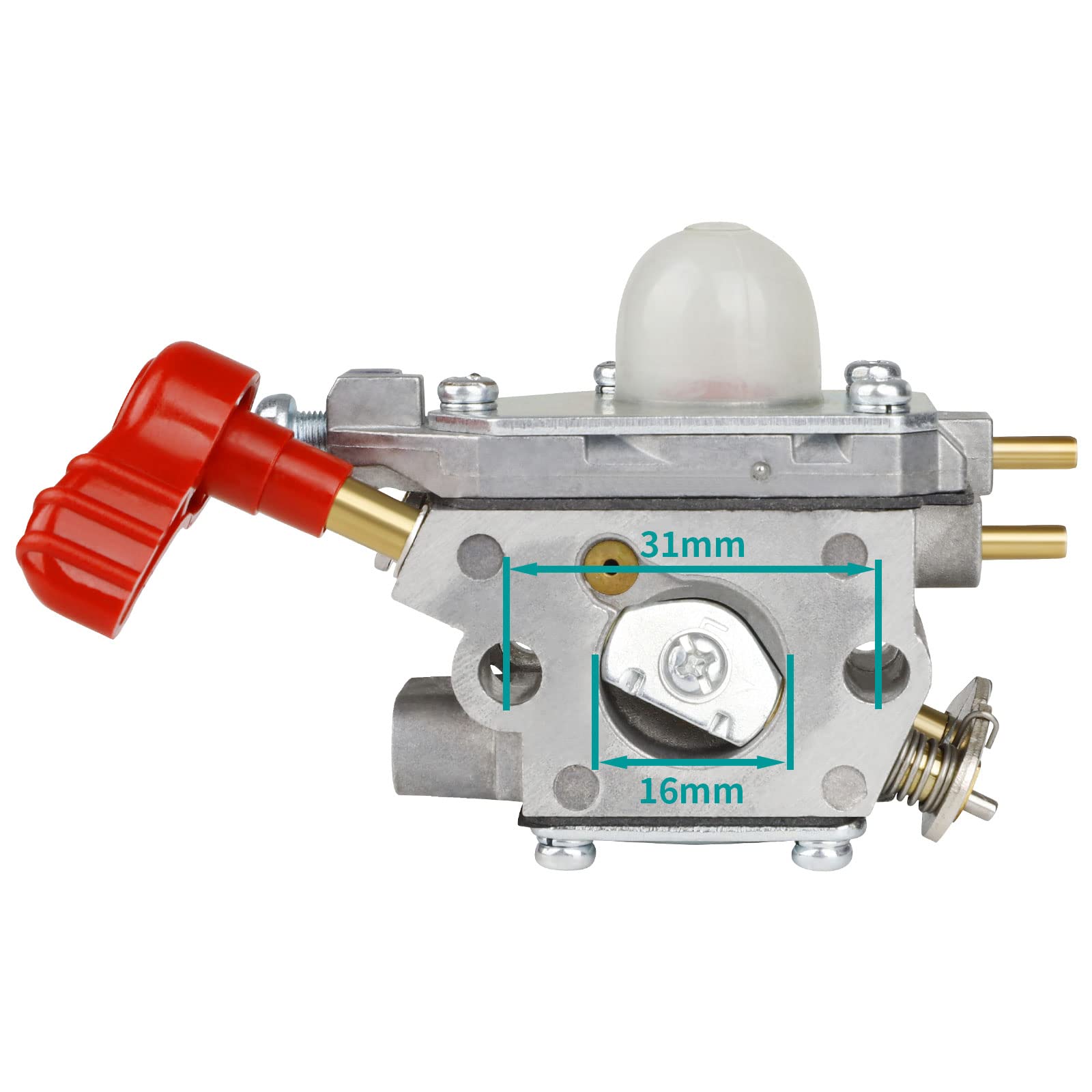 Primers and fuel lines included with SIMPERAC 753-06288 support reliable starting