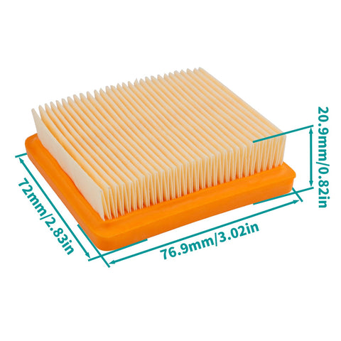 SIMPERAC air filter for Stihl FS91R ensures clean intake and smoother starts.