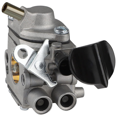 SIMPERAC BR600 carburetor side view emphasizes durable build.