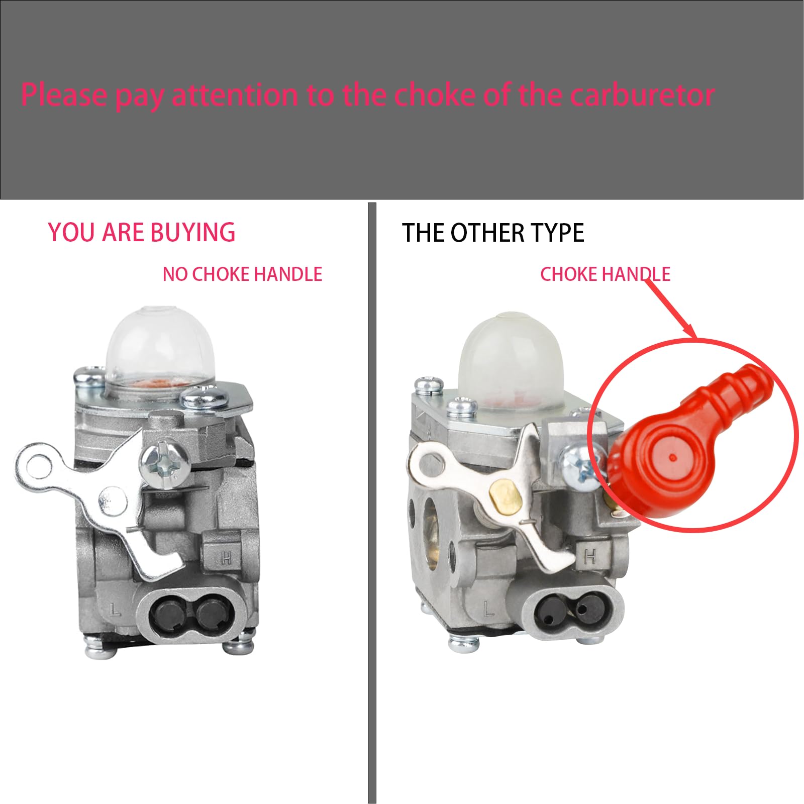 SIMPERAC carburetor for Craftsman B2000 blower ensures reliable ignition and steady performance.