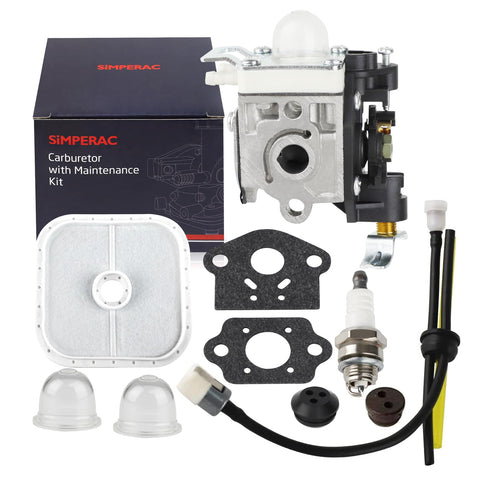 SIMPERAC carburetor for Echo PB-265L ready for quick maintenance and improved engine reliability