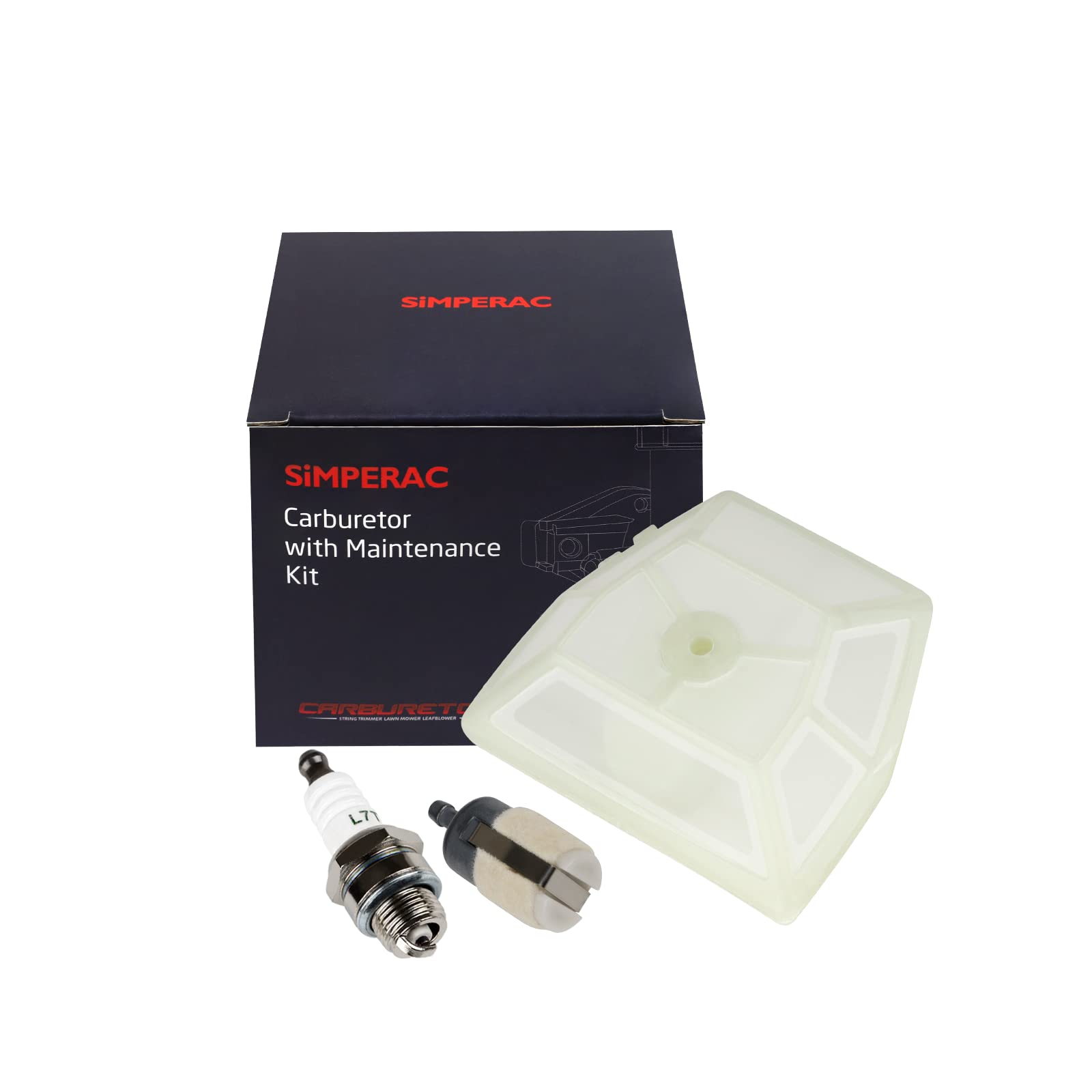 SIMPERAC CS590 air filter for Echo, smooth operation and easy installation.