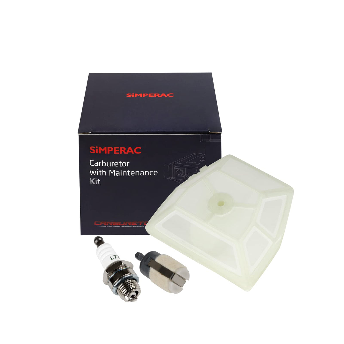 SIMPERAC CS590 air filter for Echo, smooth operation and easy installation.