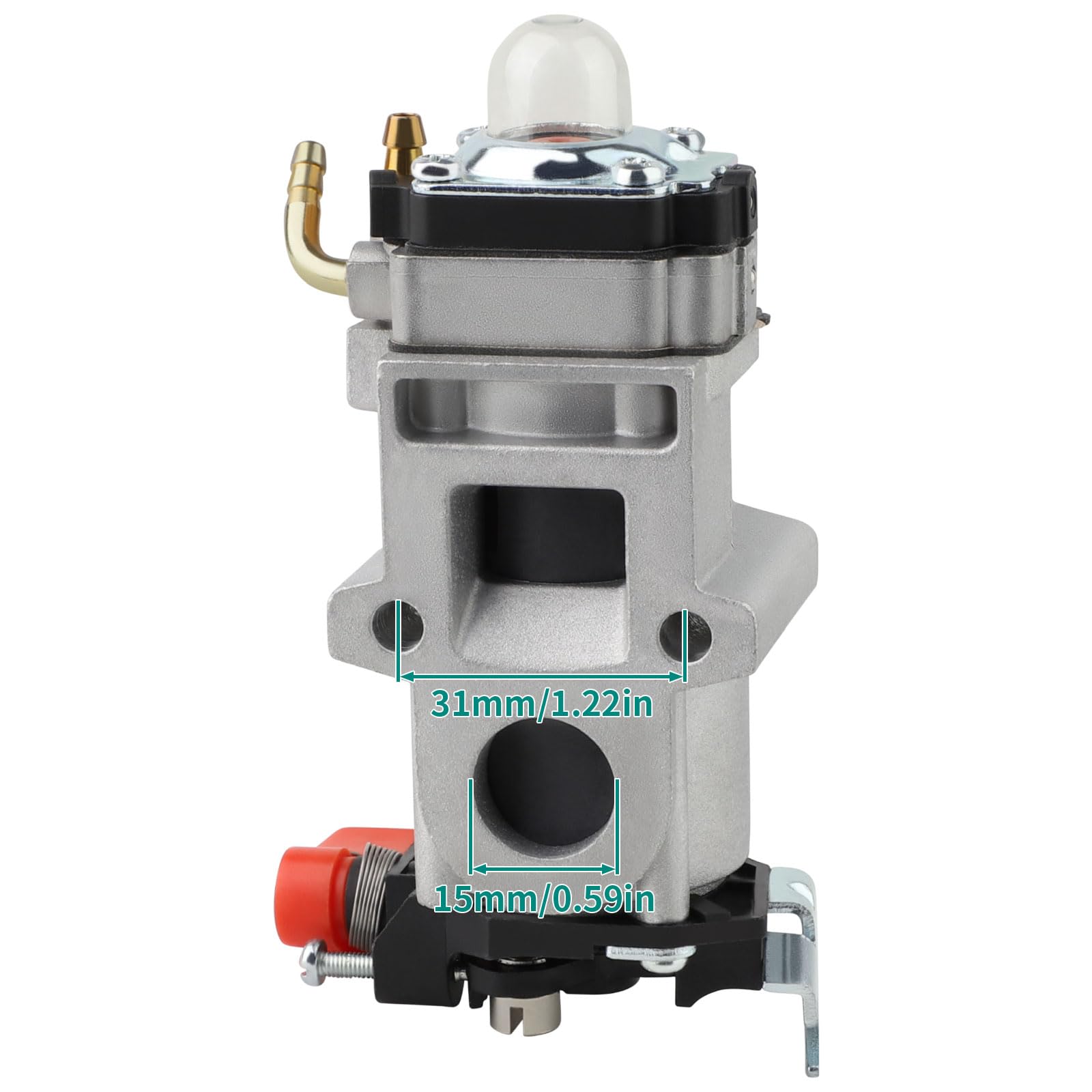 SIMPERAC EB910RT carburetor setup supports smooth operation on Shindaiwa models.