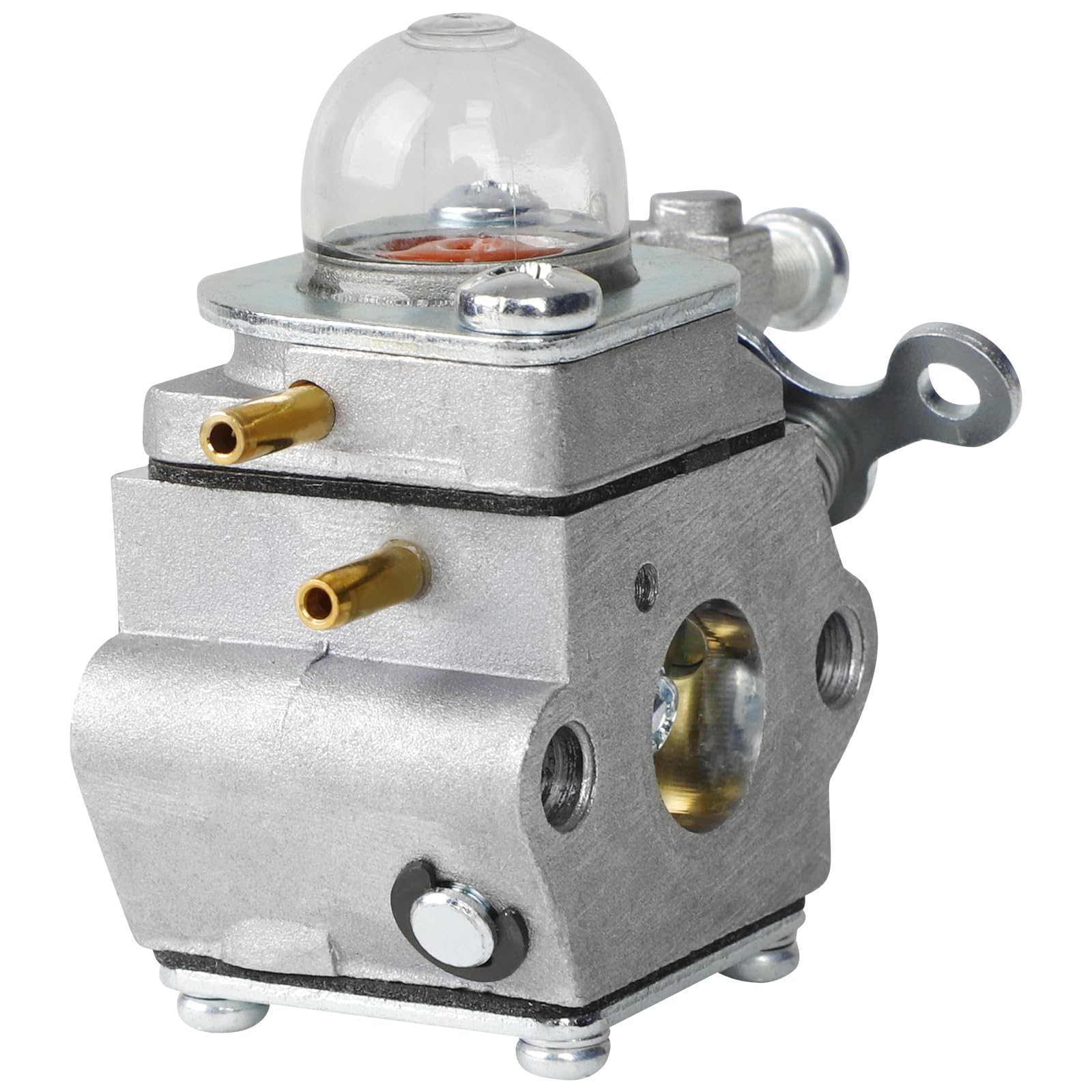 SIMPERAC fuel filter for carburetor kit improves fuel cleanliness.