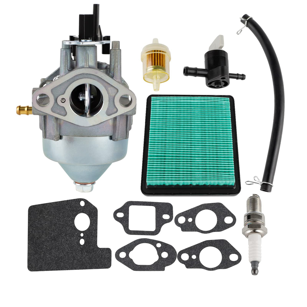 SIMPERAC GCV160 carburetor close-up with Honda fitment for reliable starts.