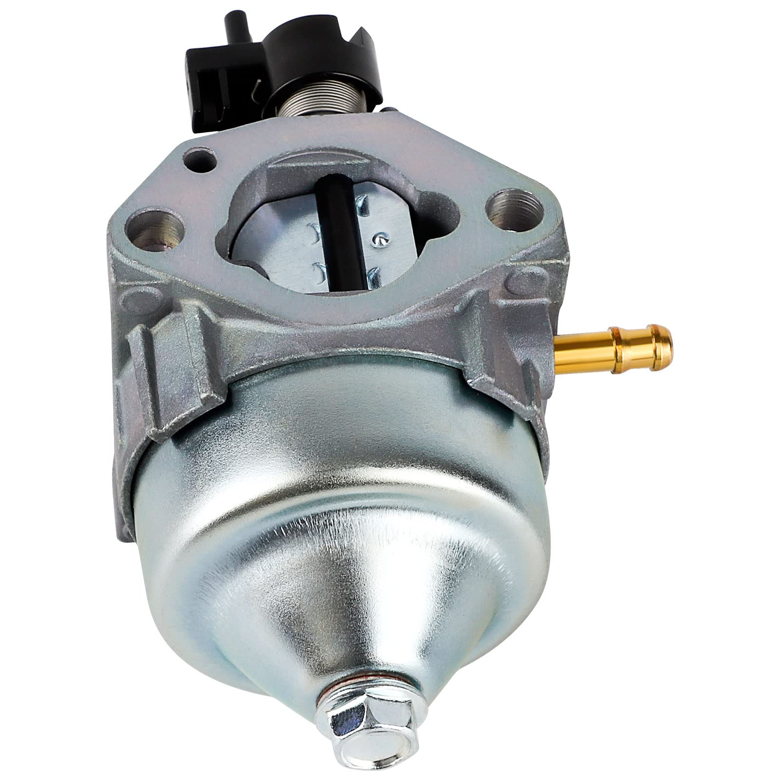 SIMPERAC GCV160 carburetor metallic body close-up showing durable finish.