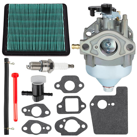 SIMPERAC GCV170 carburetor front view, precise fit for Honda GCV170 engines.