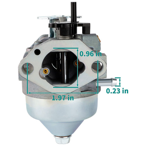 SIMPERAC Honda gcv160a carburetor side view for easy installation