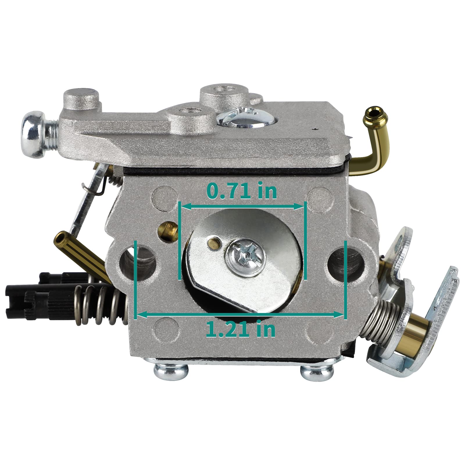 SIMPERAC 322C and 323L carburetor upgrade supports reliable engine idling and power delivery