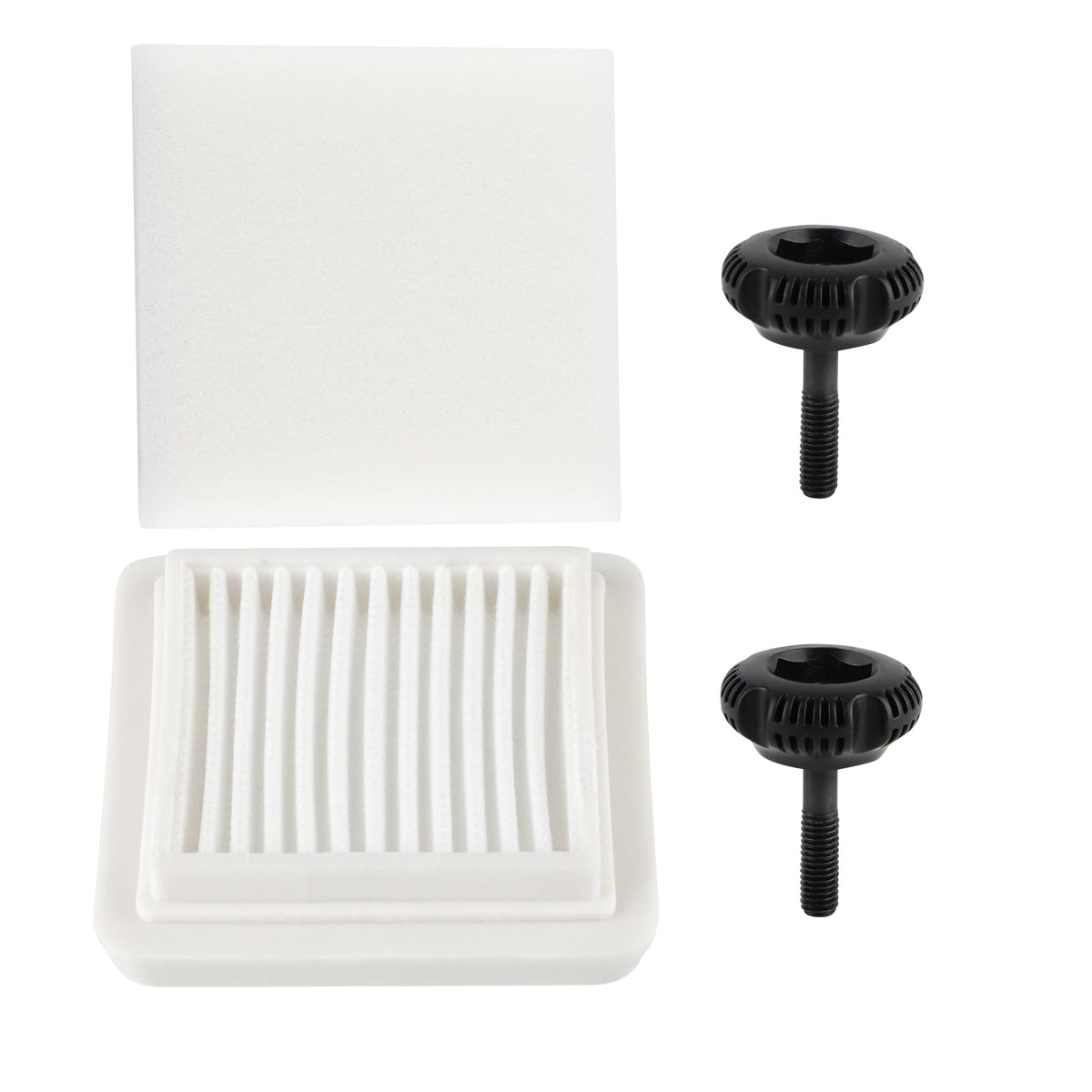 SIMPERAC SRM-2620 air filter cover knob assembly for quick replacement and secure fit