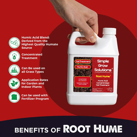 Simple Grow Solutions Root Hume sprayer shows easy application for lawn and garden programs.