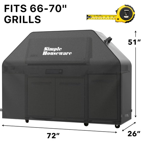Simple Houseware 600D polyester exterior close-up protecting against sun and rain