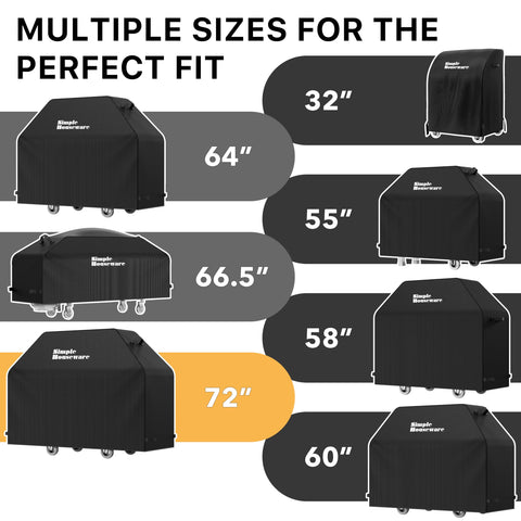 Simple Houseware easy hose-down cleaning saves time after outdoor grilling
