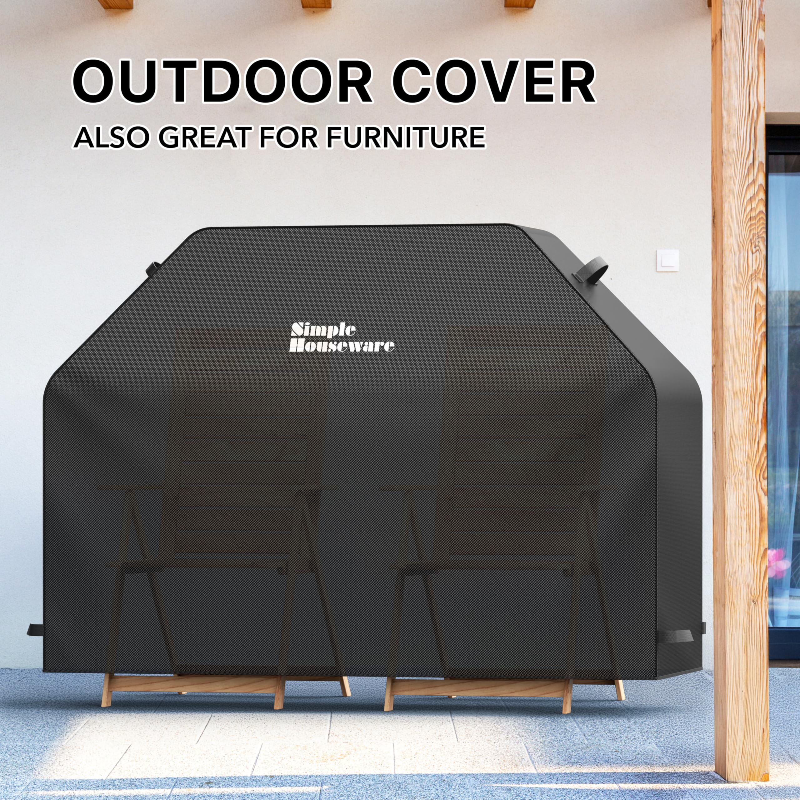 Simple Houseware fits most leading grills with similar dimensions