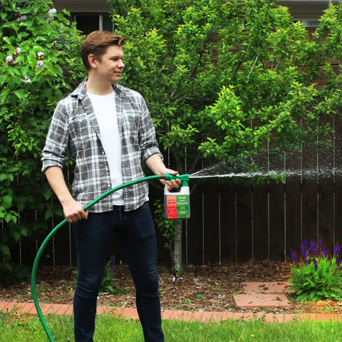 Simple Lawn Solutions covers up to 3,200 sq ft for growth-ready lawns