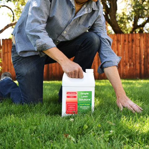 Growth Booster ready-to-use formula boosts early shoot growth and turf establishment