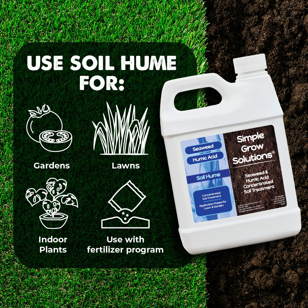 Garden use with Soil Hume in beds and containers for healthier growth.