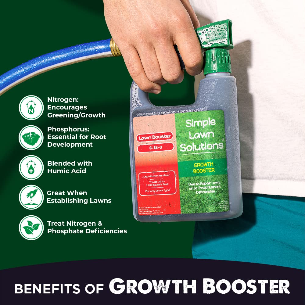 Simple Lawn Solutions Humic Acid source supports soil health and growth potential